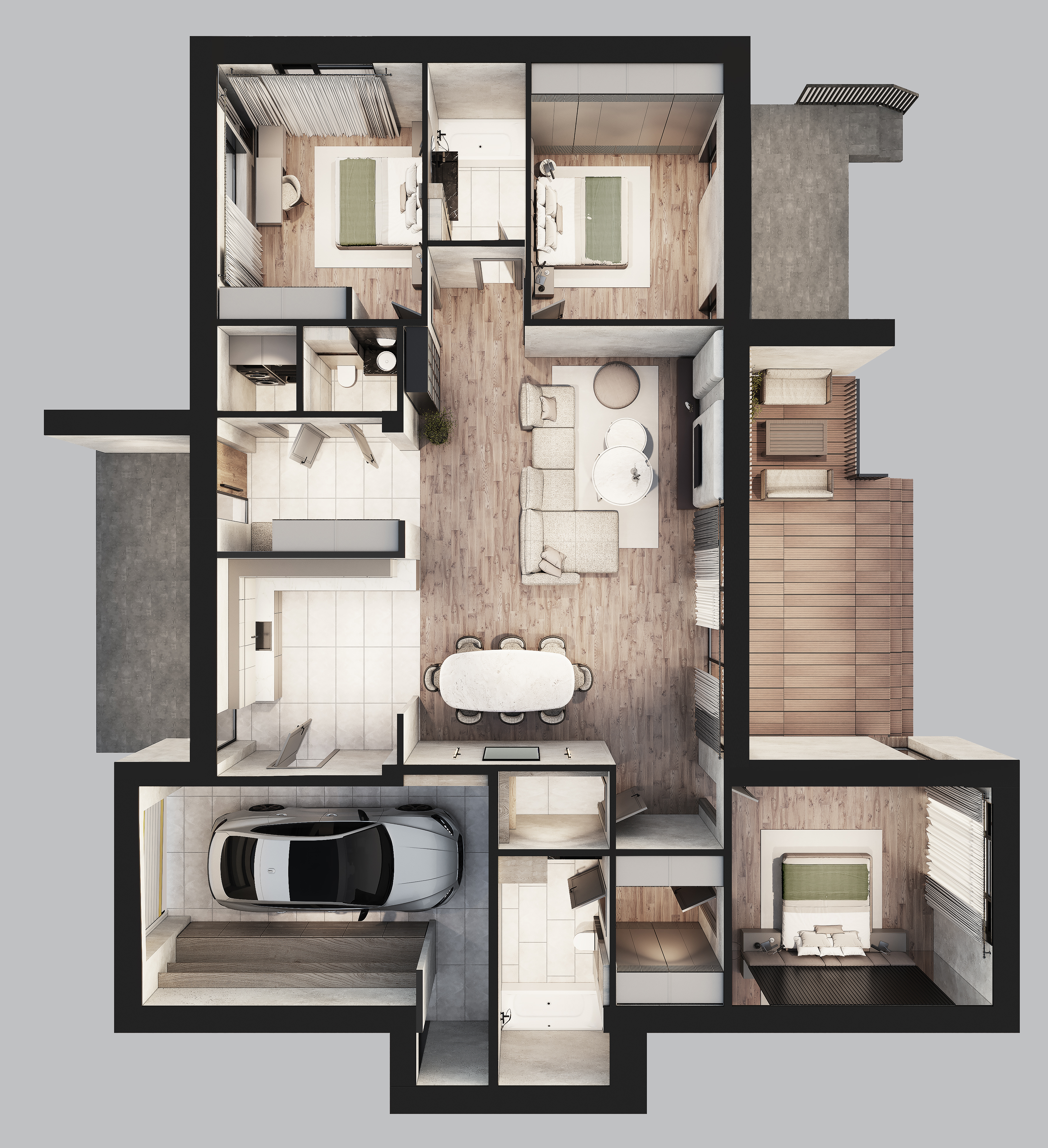 Private house | Tesaran Residential Complex. № 15